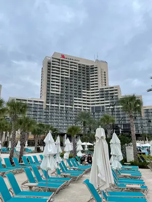 The gigantic Orlando World Center Marriott.
