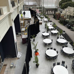 The buffet was under renovation during Katsucon 2022.