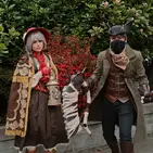 @ccdemonessleria The Doll @best_kouhai The Hunter from Bloodborne