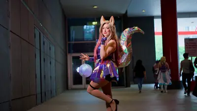 @leahlux_ ALL OUT Ahri from League of Legends